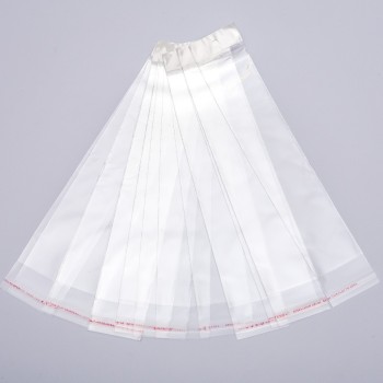 Самозалепващ опаковъчен пакет 7×31,5 см, 100 бр