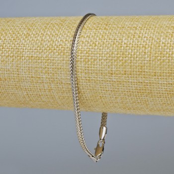 Гривна Xuping Родий, дебелина 3,5 мм ±, дължина 21 см ±