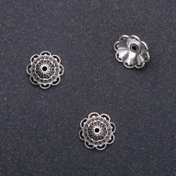 Крайник за бижута, диаметър 14×6 мм, вътрешен диаметър 1,5 мм, опаковка 20 г, 16 бр. (+-)