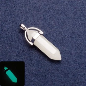 Кулон от оникс с форма на шестоъгълник, «Бирюзово сияние»