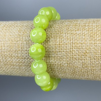 Бралет Онікс гладка кулька 12мм+-, довжина 18см+- стрейч