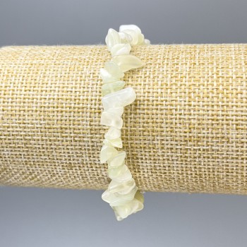 Браслет от късчета оникс, диаметър 6–10×2–3 мм, дължина 18 см ±, с еластична лента