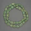 Нефритени фасетирани мъниста, естествени, диаметър 8–10 мм, дължина 42 см