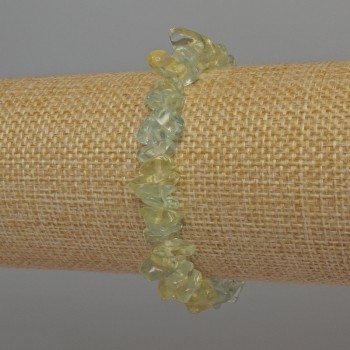 Браслет Асортимент късчета камъни, диаметър 6–12×2–4 мм, дължина 18 мм, еластична лента