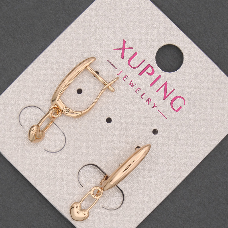 Овеци Xuping, диаметър 5 мм + -, дължина 24 мм + - позлатяване 18К