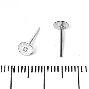 Фурнитура за бижута, 12х4 мм фас., 30 бр.