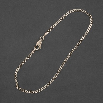 Гривна Xuping Родий, дължина 20 см, дебелина 2,2 мм+