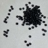 Черна пластмасова мъниста рондел 4×3 мм ± опаковка 70 г