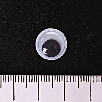 (12 мм) Фурнитура очи за играчки оптом, опаковка 100 бр