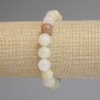 Гривна от оникс, гладка мъниста 10 мм +/- дължина 18 см +/- еластична лента