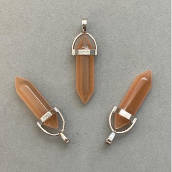 Висулка „Котешко око“ – шестоъгълна форма кристална топка 8×31×41 мм+