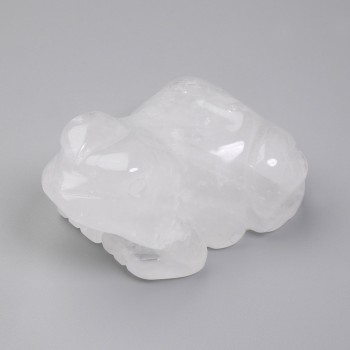 Сувенирна статуетка жаба от горен кристал 55×30×40 мм+