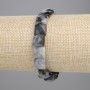 Браслет със соколино око, гранено квадратно, диаметър 9–10×9–10 мм ± (еластичен), дължина 18 см+