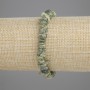 Браслет от серпентин, парченца, диаметър 6–11×2,5 мм ±, дължина 18 см ±, еластична лента