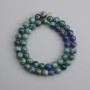 Азурит мънисти, гладки топчета, диаметър 8 мм ±, дължина 37 см
