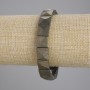 Гривна пирит гранована ланка, диаметър 11x11 мм +/-, дължина 18 см +/- с еластична основа
