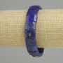 Браслет лазурит ланка, диаметър 14-15×9 мм, 5-10 мм±, дължина 18 см (еластичен)