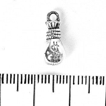 Фурнитура Висулка Торба за пари 15×6 мм уп. 20 г. ±13 бр