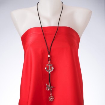 Висулка на дълъг шнур „Котва“, дължина 85 см