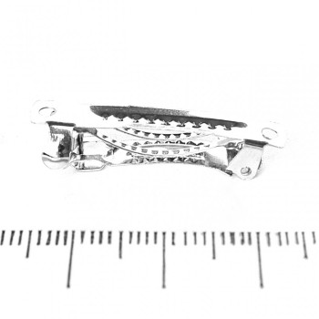 Цена за опаковка / 10 бр. 30 мм Метална основа за щипка за коса