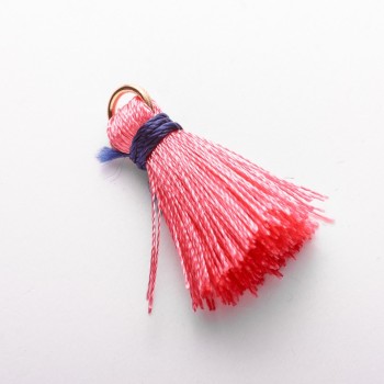 Заготовка за ръкоделие: мини четка с пръстен «коприна» L см, диаметър 5 мм, цена за 1 бр.