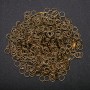 Свързващи пръстени, диаметър 6,5 мм, пакет 30 г, бронзов цвят