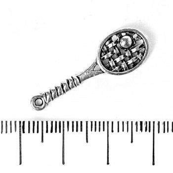 Висулка фурнитура Ракетка 10×30 мм