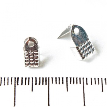 Крайни капси за шнури 5×11 мм, 50 бр.