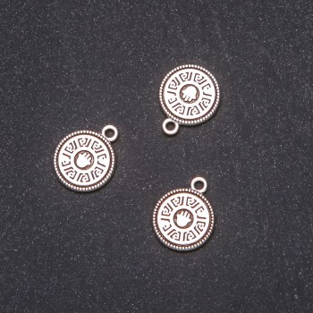 Висулка Монета с длан 15х18мм, фасовка 20 г + -9 бр