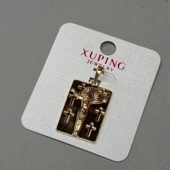 Кулон Xuping 18×24×30 мм позлата 18к