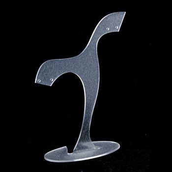 Стойка за обеци, матова пластмаса, височина 160 мм, ширина 98 мм, дълбочина 43 мм