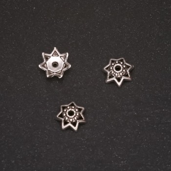 Фурнитура – крайник, диаметър 9×3 мм, вътрешен диаметър 1,2 мм, фас. 20 г ± 43 бр.