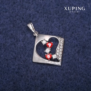 Кулон Xuping ромб 20×22×28 мм родий