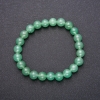 Нефритен браслет с гладките топчета, диаметър 8 мм, дължина 18 см