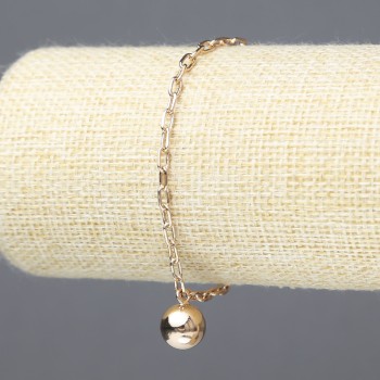 Гривна Xuping позлата 18K, дебелина 3 мм, дължина 17–20 см