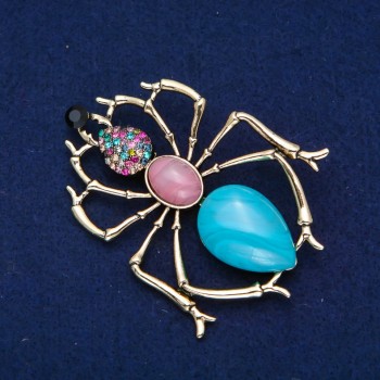 Брошка Мравка златист метал 72×57 мм +