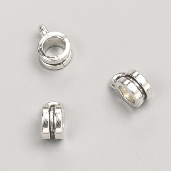 Фурнитура бейл държател, диаметър 6×4×9 мм, Ø3,7 мм отвора, фасовка 20 г. ± 53 бр.