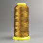 Нишка на бобина в тъмно жълт цвят, диаметър 0,9 мм, найлонова за ръкоделие 300 м