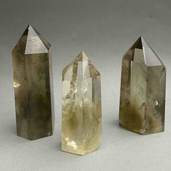 Сувенирен молив от натурален кварц асортимент по размери (тегло от около 130 г) (за 100 г)