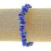Гривна от лазурит, естествени камъни — късчета, размер около 7×2 мм, дължина 18 см (еластична)