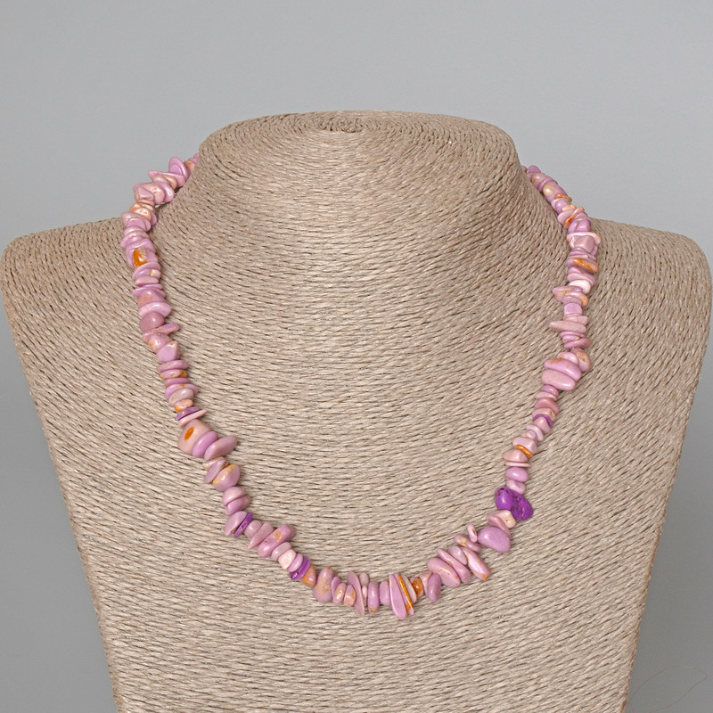 Намисто от фосфосидерит (изкуствено) парченца 9×3 мм + -, дължина 47 см +