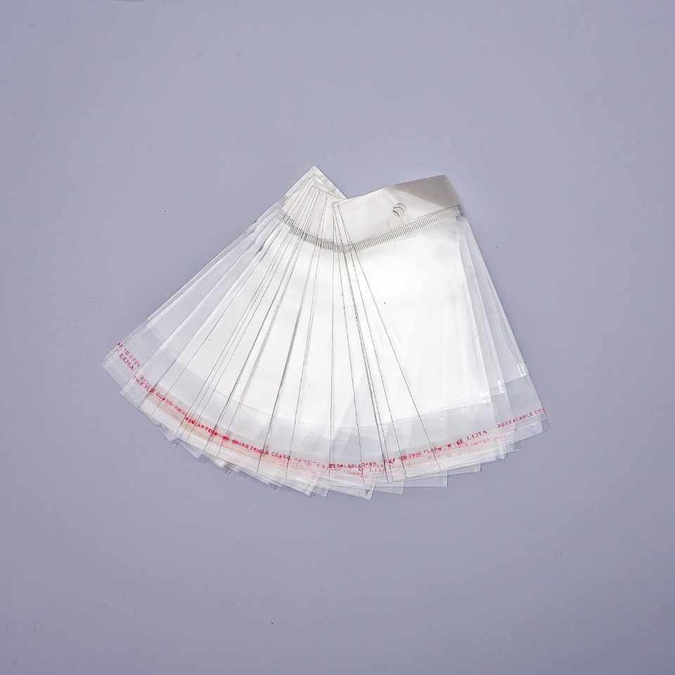 Самозалепващ опаковъчен пакет 5,5×14 см 100 бр./пакет