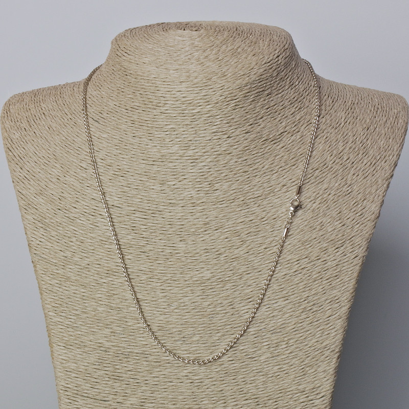 Верижка Xuping с родиево покритие, дебелина около 1,9 мм, дължина 50 см