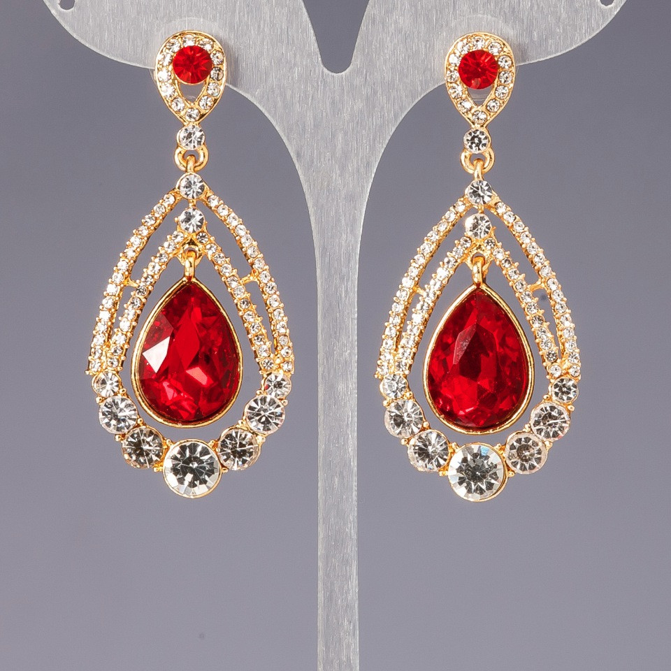 Обеци с кристали «люстри» «шанделери» «Антураж»