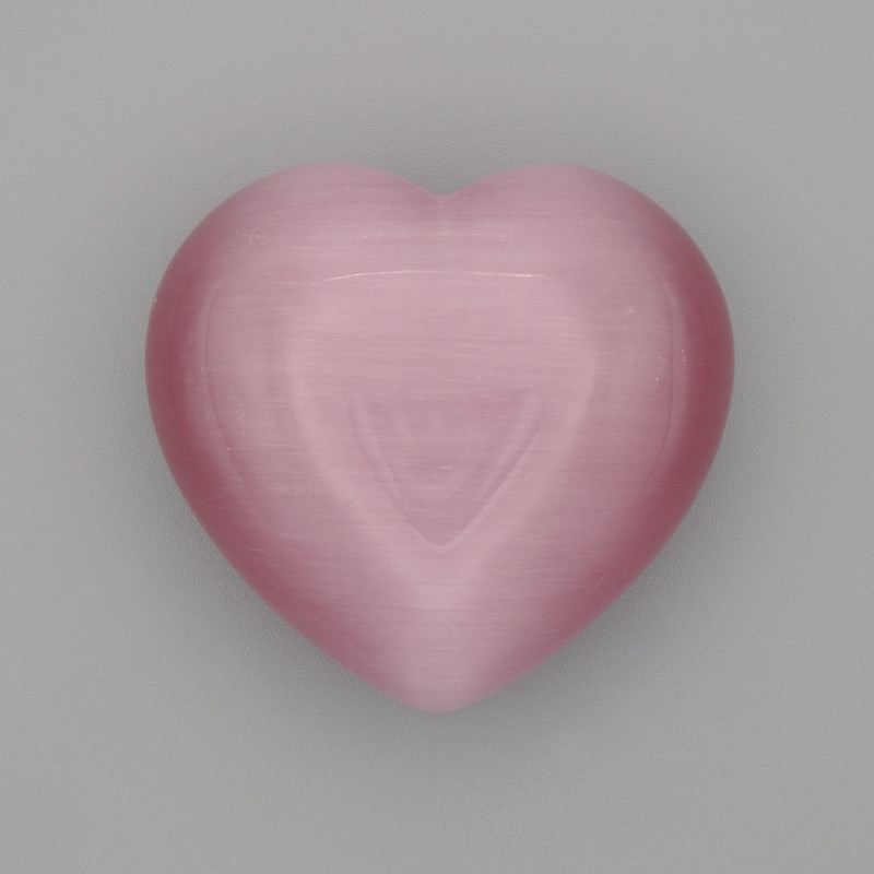 Сувенирен камък «Сърце котешко око» 38×40×20 мм+