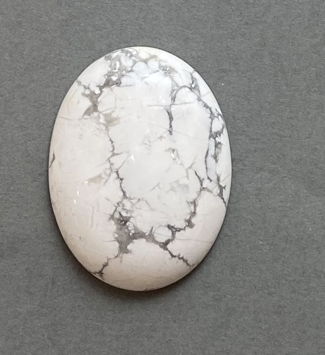 Фурнитура Кабошон кахолонг 40x30 мм +- цена за 1 бр