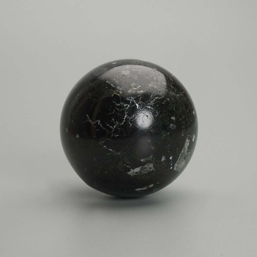 Сувенирна топка от дървен агат, диаметър 50 мм+