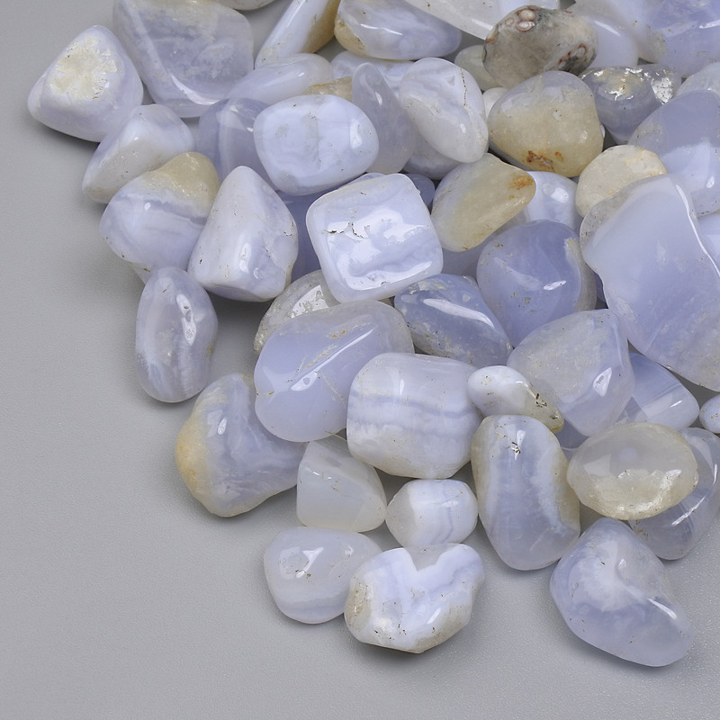 Естествена агатова троха без дупка