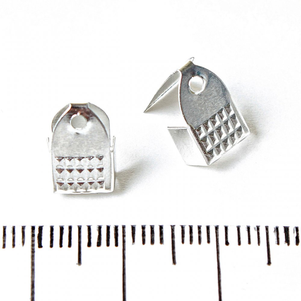 Кримпи за шнурове, набор 30 бр., 7×14 мм