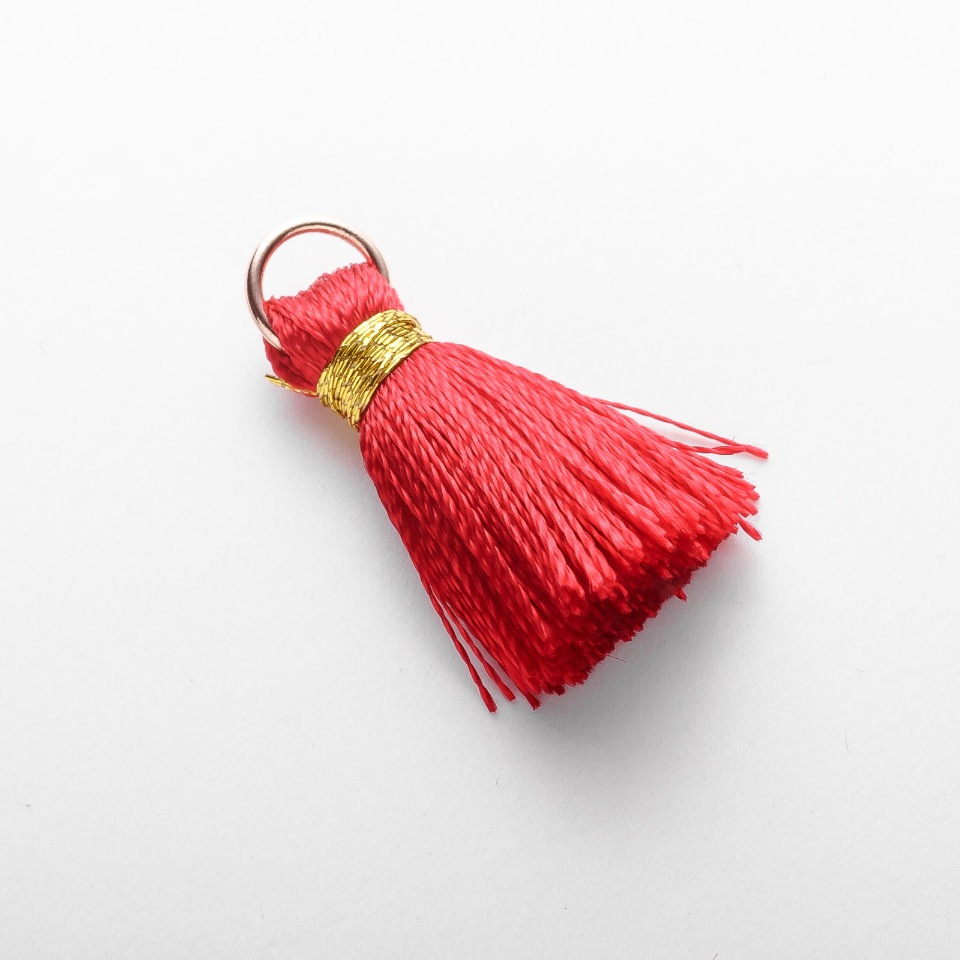 Заготовка за ръкоделие: миниатюрна копринена четка с пръстен